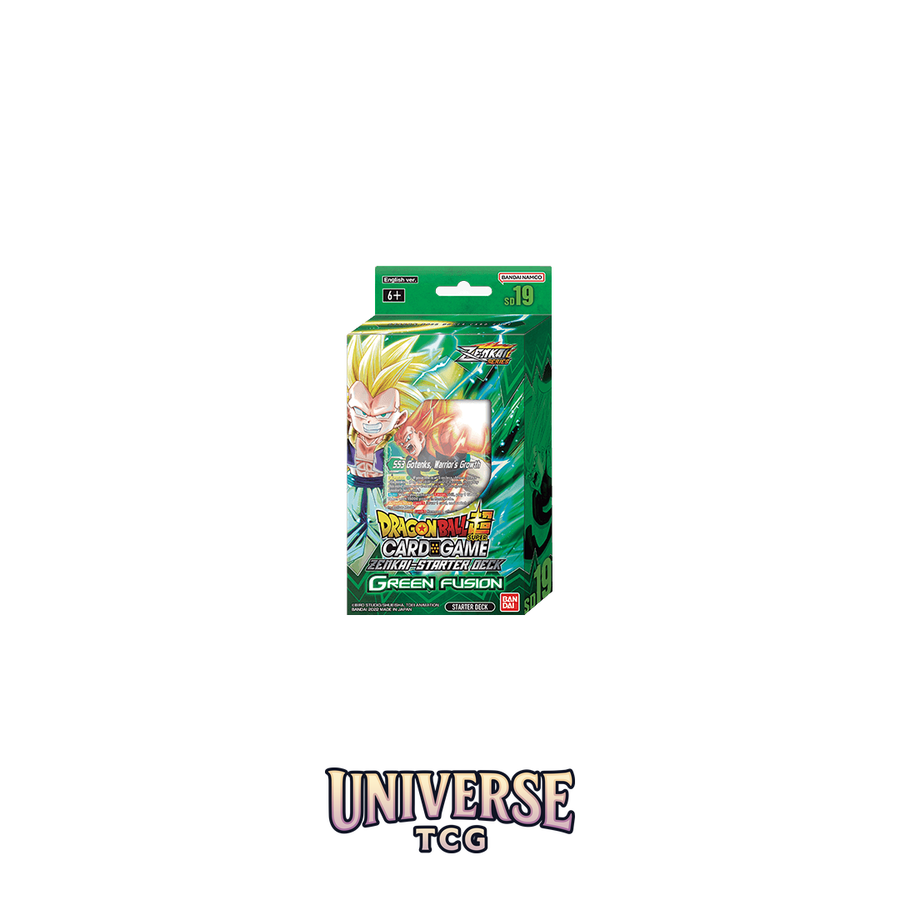 Dragon Ball Super Card Game DBS-SD19 Starter Deck Green Fusion - English