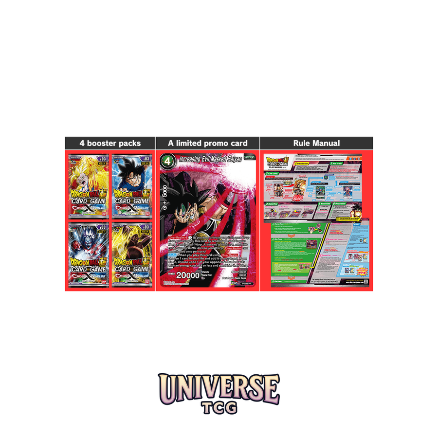 Dragon Ball Card Game Masters DBS-SP03 Special Pack Set Cross Worlds Special Pack Set - English