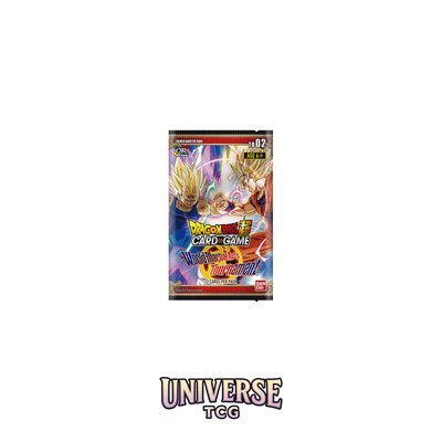 Dragon Ball Card Game Masters DBS-TB02 Booster Pack World Martial Arts Tournament - English