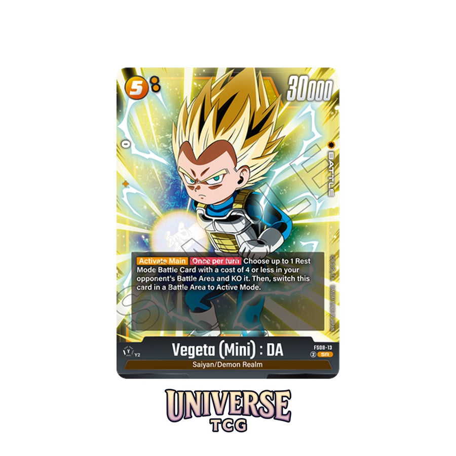 Dragon Ball Fusion World FS08 Starter Deck Vegeta Super Saiyan 3 - English