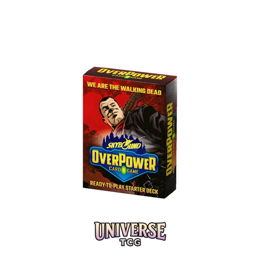 OverPower TCG Skybound Starter Deck - We Are The Walking Dead (Negan) - English
