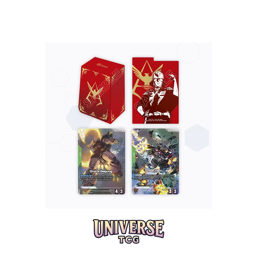 Gundam Card Game – Official Card Case Set 02