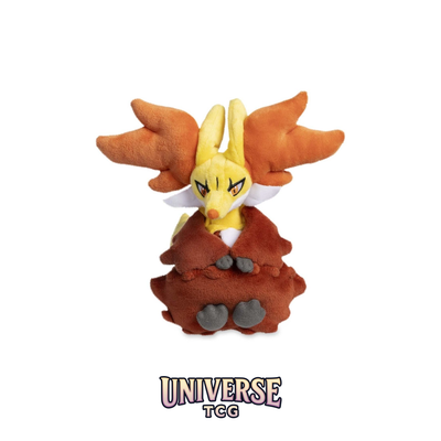 Delphox Sitting Cuties Plush - 17.1 cm