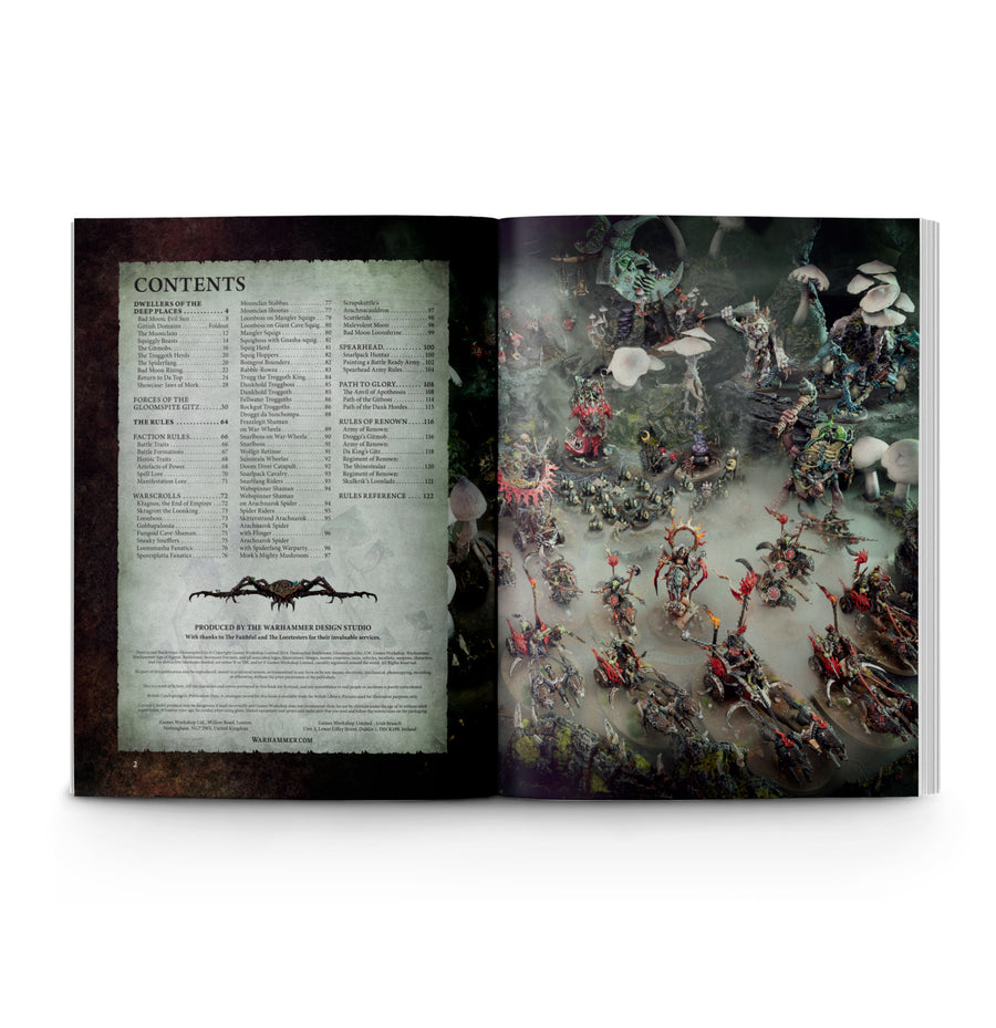 Tomo de batalla Destrucción: Gloomspite Gitz