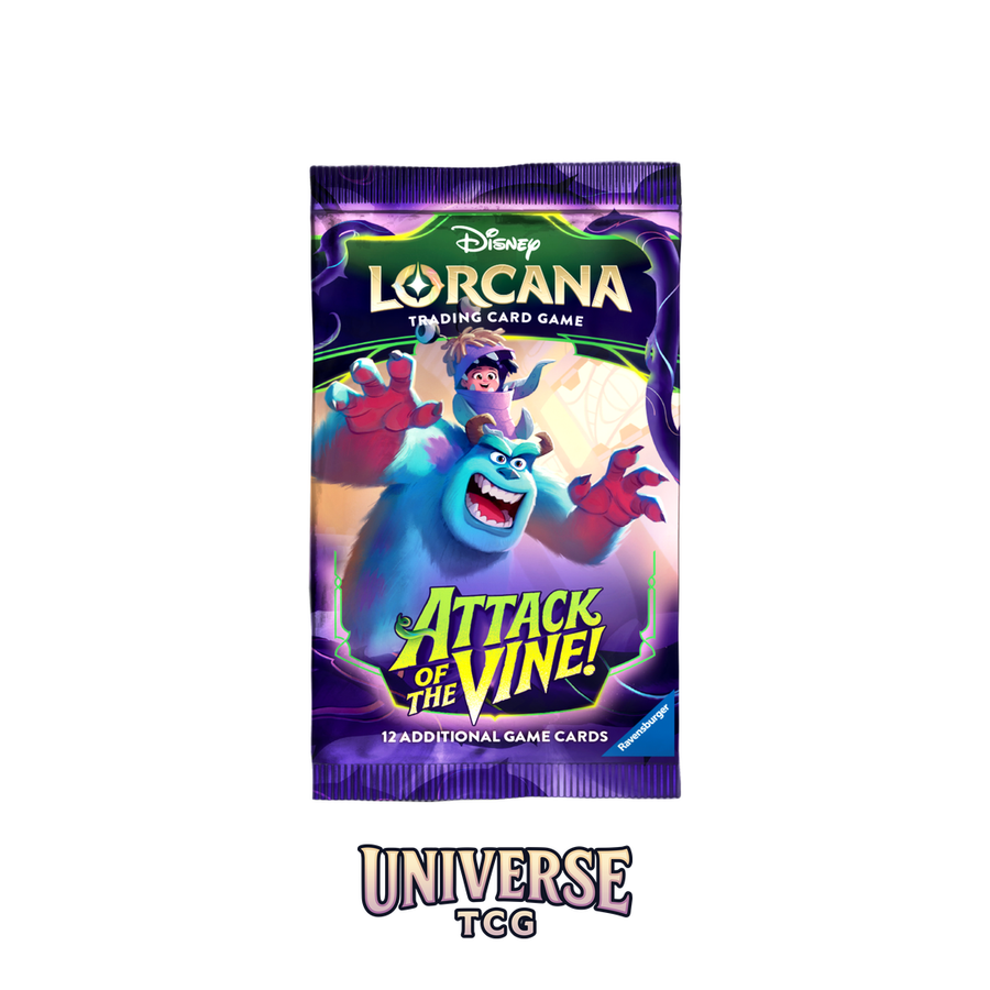 Disney Lorcana Attack Of The Vine Case (4 Booster Box) | Universe TCG