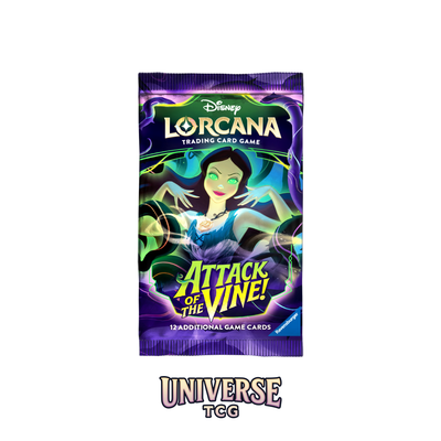 Disney Lorcana: Attack Of The Vine (4 Booster Boxes)