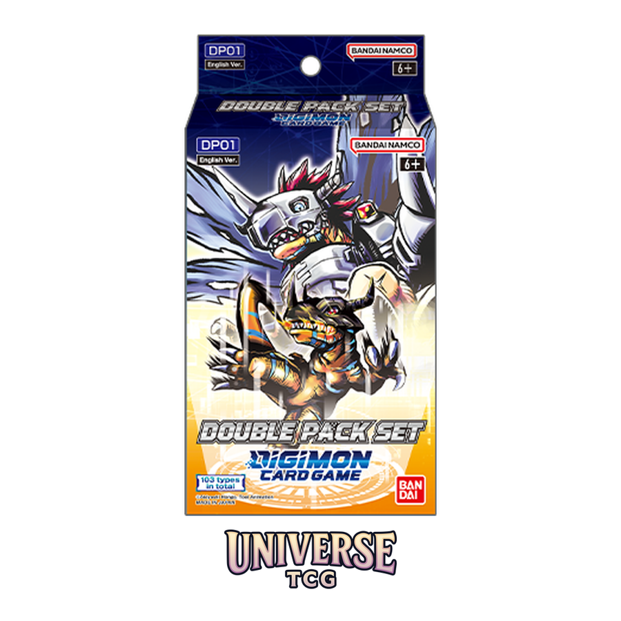 Digimon Card Game DP-01 Double Pack Double Pack Set - English
