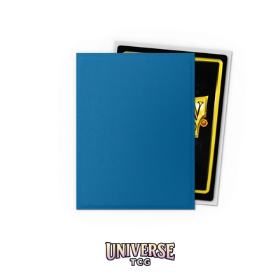 Dragon Shield - Cobalt & Silver Matte Dual Sleeves (100 sleeves) - Universe TCG