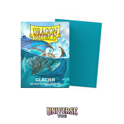 Dragon Shield - Glacier Matte Dual Sleeves (100 sleeves) - Universe TCG