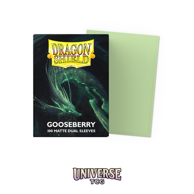 Dragon Shield - Gooseberry Pastel Duals Matte Dual Sleeves (100 sleeves) - Universe TCG