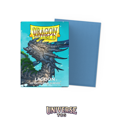 Dragon Shield - Lagoon Matte Dual Sleeves (100 sleeves) - Universe TCG