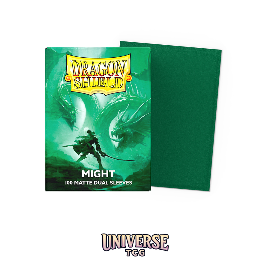 Dragon Shield - Might Matte Dual Sleeves (100 sleeves) - Universe TCG