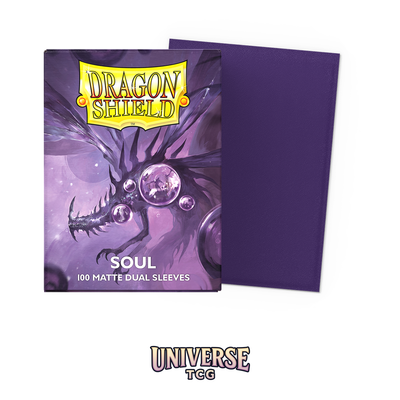 Dragon Shield - Soul Matte Dual Sleeves (100 sleeves) - Universe TCG