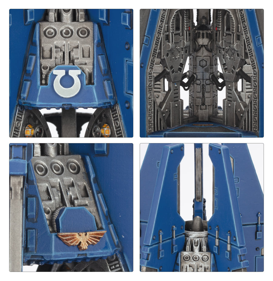 Space Marines Drop Pods (Warhammer 40,000)