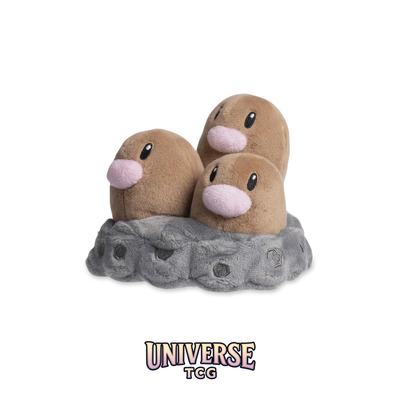 Dugtrio Sitting Cuties Plush - 12.7 cm