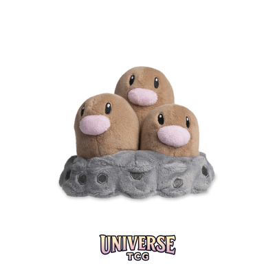 Dugtrio Sitting Cuties Plush - 12.7 cm
