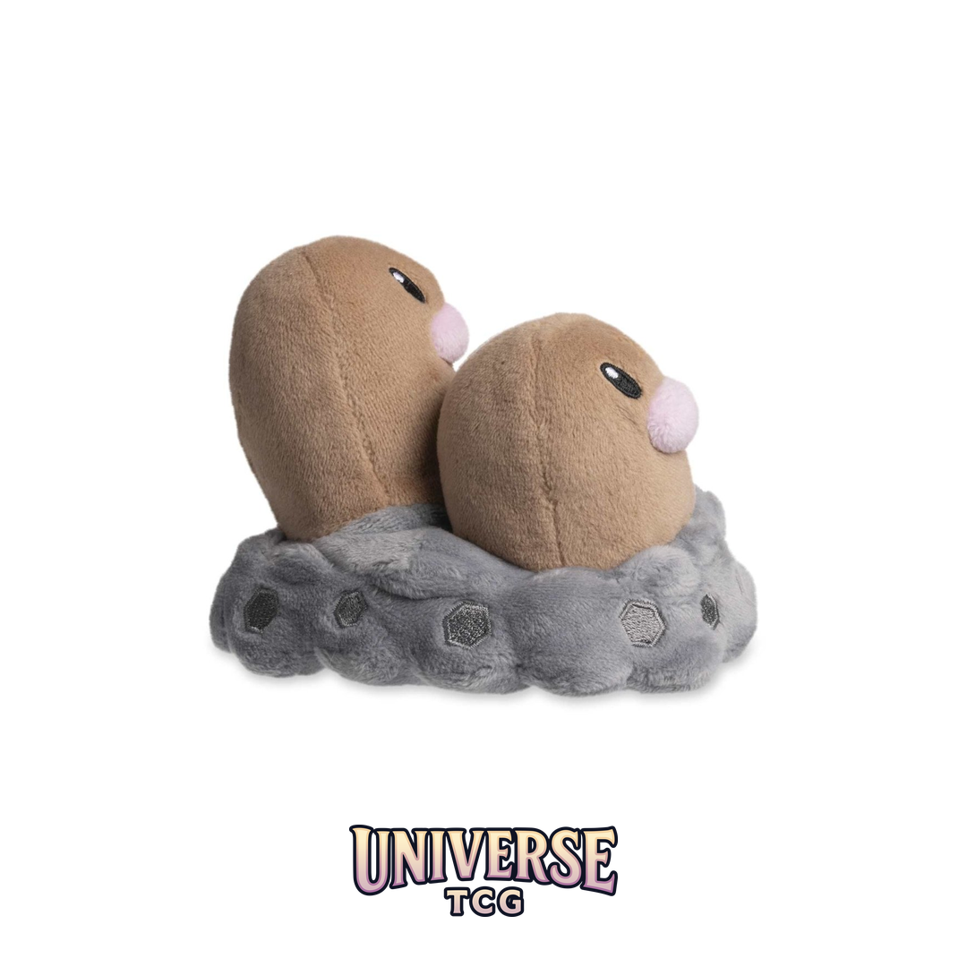 Dugtrio Sitting Cuties Plush - 12.75 cm