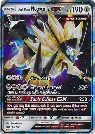 Dusk Mane Necrozma GX - SM Black Star Promos (Promo) [SM-102]