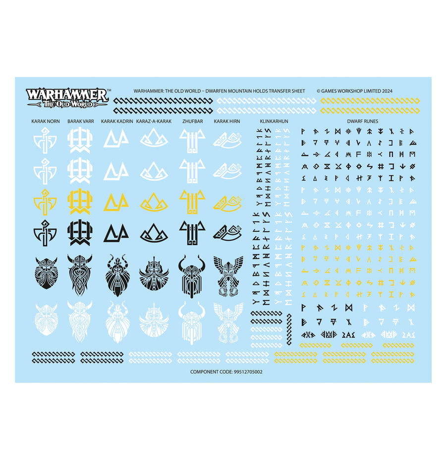 Dwarf Warriors (Dwarfen Mountain Holds – The Old World)