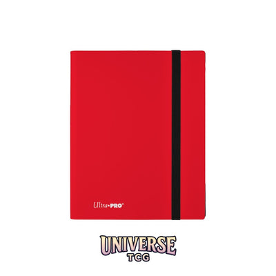 Ultra Pro 9-Pocket Eclipse PRO-Binder: Apple Red