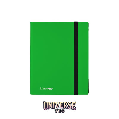 Ultra Pro 9-Pocket Eclipse PRO-Binder: Lime Green