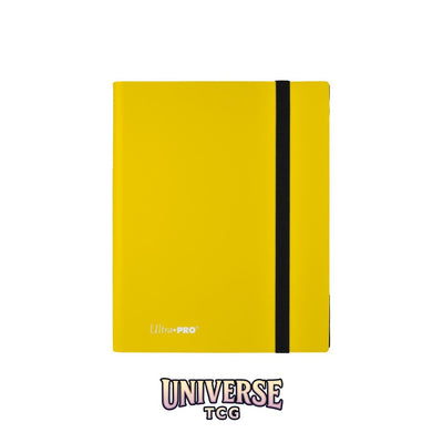 Ultra Pro 9-Pocket Eclipse PRO-Binder: Lemon Yellow
