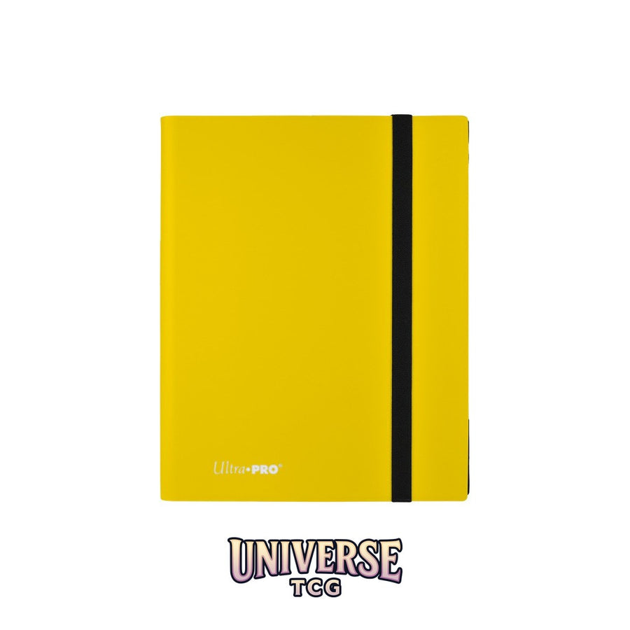 Ultra Pro 9-Pocket Eclipse PRO-Binder: Lemon Yellow