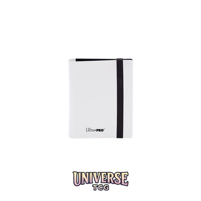 Ultra Pro 2-Pocket Eclipse PRO-Binder: Arctic White