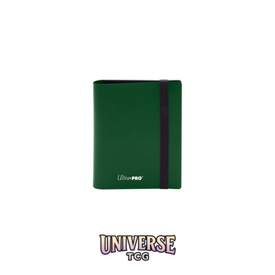 Ultra Pro 2-Pocket Eclipse PRO-Binder: Forest Green