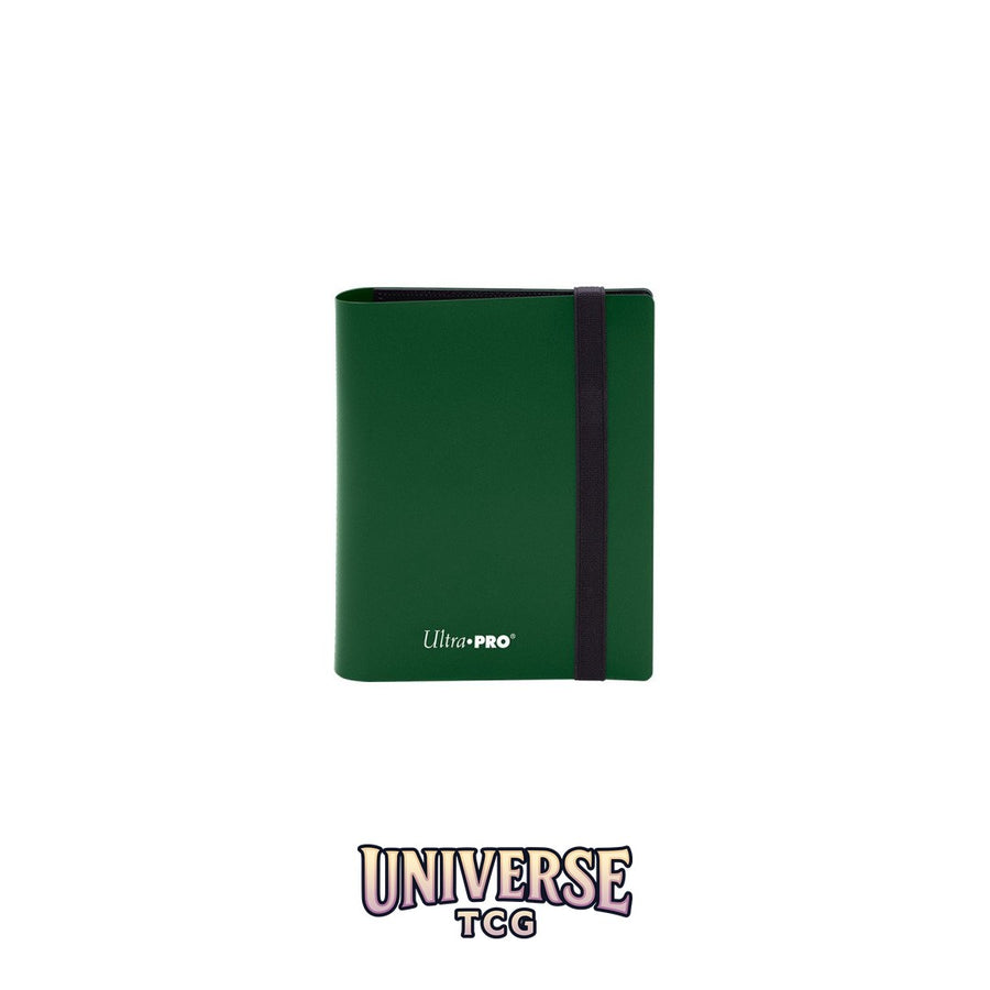 Ultra Pro 2-Pocket Eclipse PRO-Binder: Forest Green