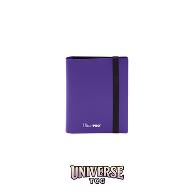 Ultra Pro 2-Pocket Eclipse PRO-Binder: Royal Purple