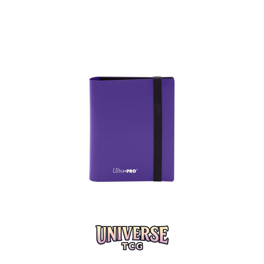Ultra Pro 2-Pocket Eclipse PRO-Binder: Royal Purple