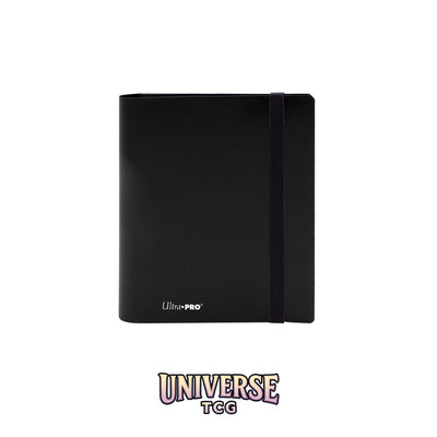 Ultra Pro 4-Pocket Eclipse PRO-Binder: Jet Black