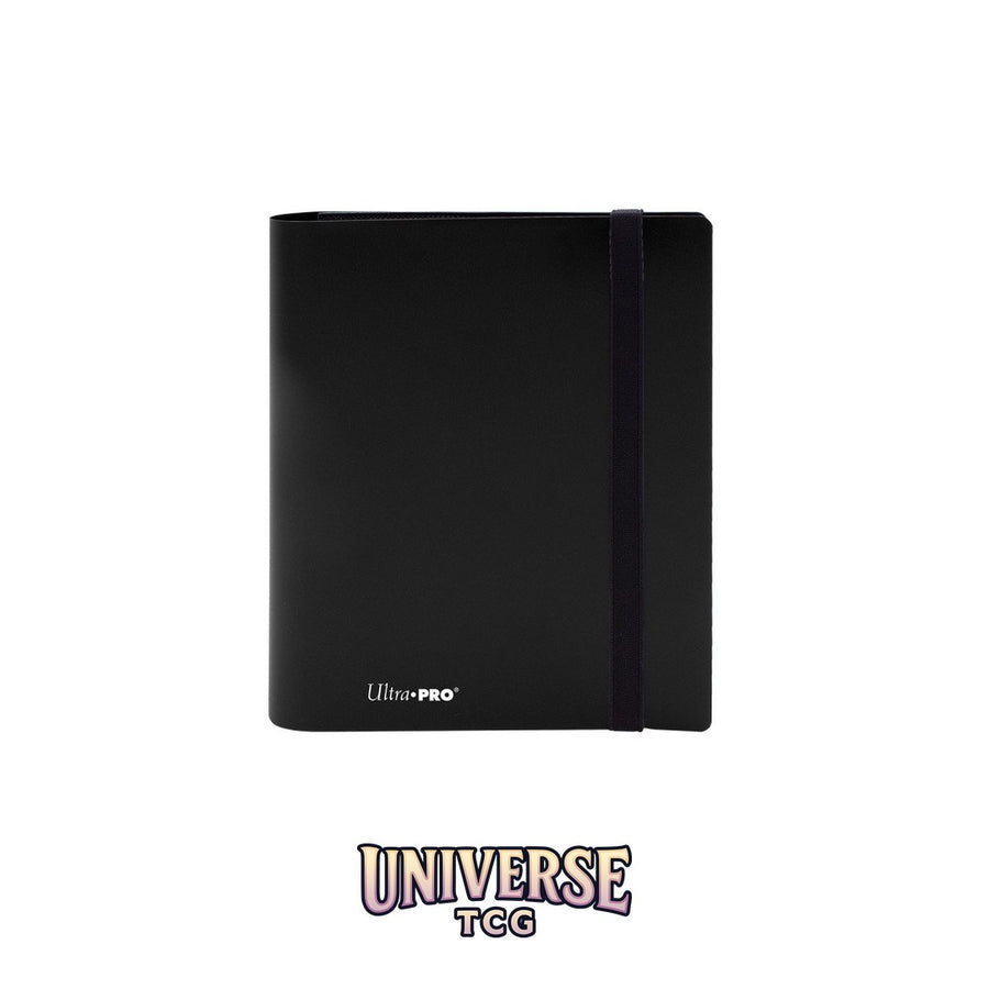 Ultra Pro 4-Pocket Eclipse PRO-Binder: Jet Black