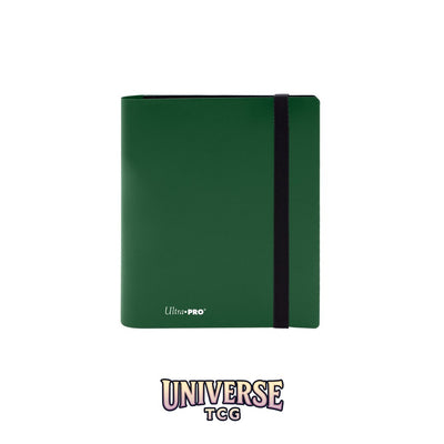 Ultra Pro 4-Pocket Eclipse PRO-Binder: Forest Green