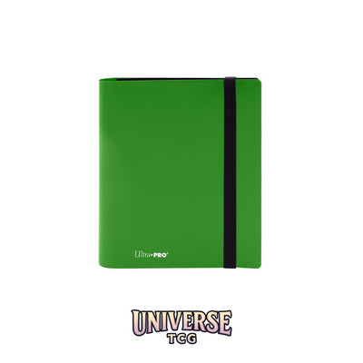 Ultra Pro 4-Pocket Eclipse PRO-Binder: Lime Green
