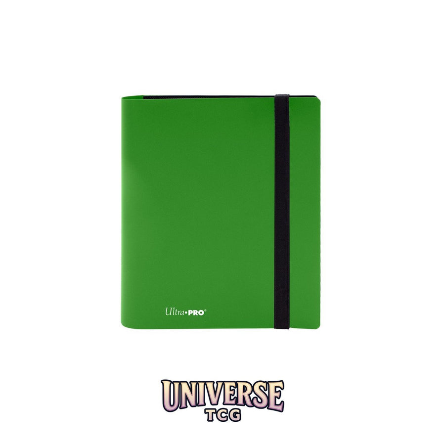 Ultra Pro 4-Pocket Eclipse PRO-Binder: Lime Green
