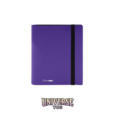Ultra Pro 4-Pocket Eclipse PRO-Binder: Royal Purple
