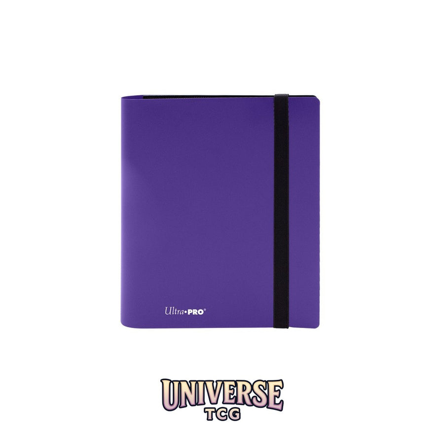Ultra Pro 4-Pocket Eclipse PRO-Binder: Royal Purple
