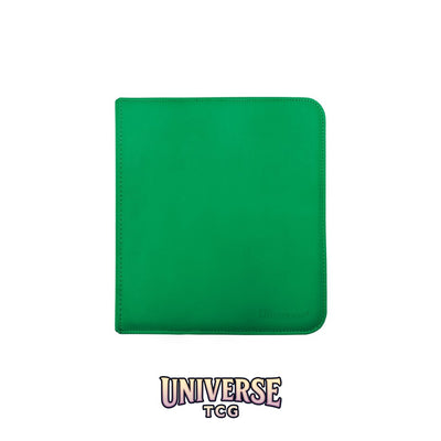 Ultra Pro 12-Pocket Zippered PRO-Binder: Green [Vivid]