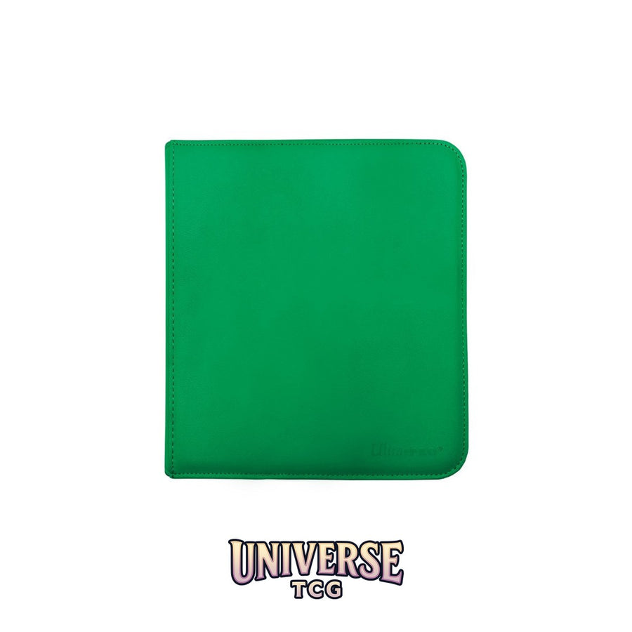 Ultra Pro 12-Pocket Zippered PRO-Binder: Green [Vivid]