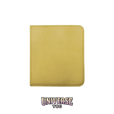 Ultra Pro 12-Pocket Zippered PRO-Binder: Yellow [Vivid]