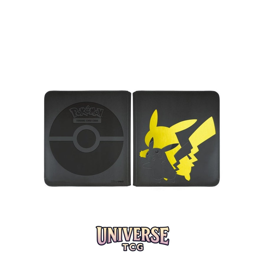 Ultra Pro Pokemon: 12-Pocket Zippered PRO-Binder: Elite Series Pikachu