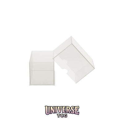 Ultra Pro Eclipse 2-Piece Deck Box: Arctic White