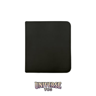 Ultra Pro 12-Pocket Zippered PRO-Binder: Black [Vivid]