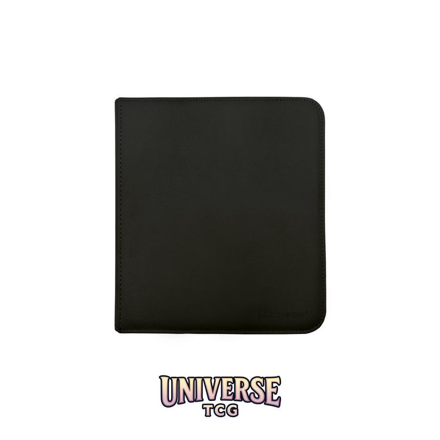 Ultra Pro 12-Pocket Zippered PRO-Binder: Black [Vivid]