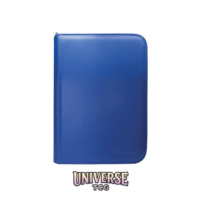 Ultra Pro 4-Pocket Zippered PRO-Binder: Blue [Vivid]