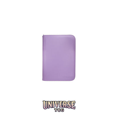 Ultra Pro 4-Pocket Zippered PRO-Binder: Purple [Vivid]