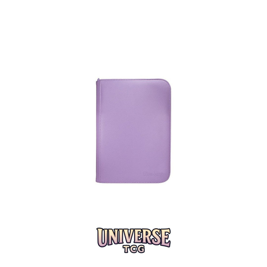 Ultra Pro 4-Pocket Zippered PRO-Binder: Purple [Vivid]