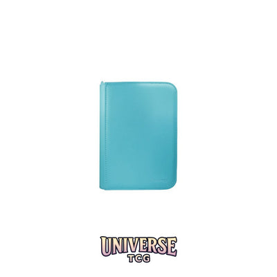 Ultra Pro 4-Pocket Zippered PRO-Binder: Light Blue [Vivid]